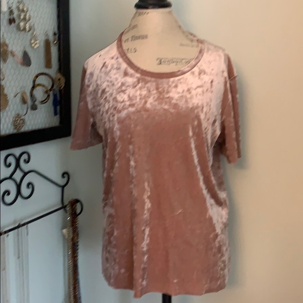 Crushed Velvet Shirt